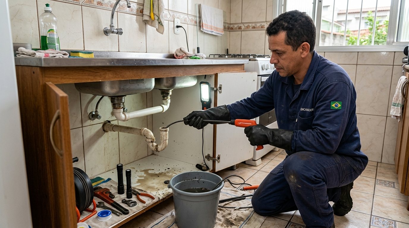 Instalação hidráulica em Contagem-MG